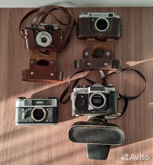 Фотоаппараты СССР лотом
