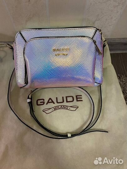 Сумка женская натуральная кожа Италия бренд Gaude