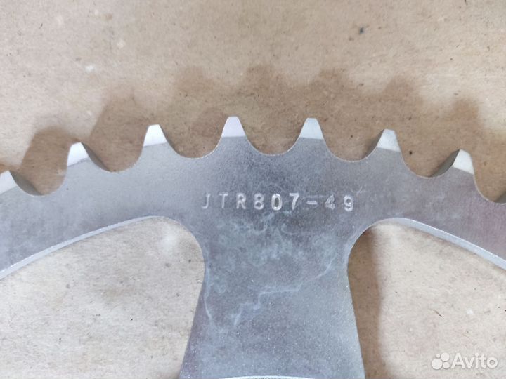 Звезда ведомая (задняя) JT JTR807.49 14404-49