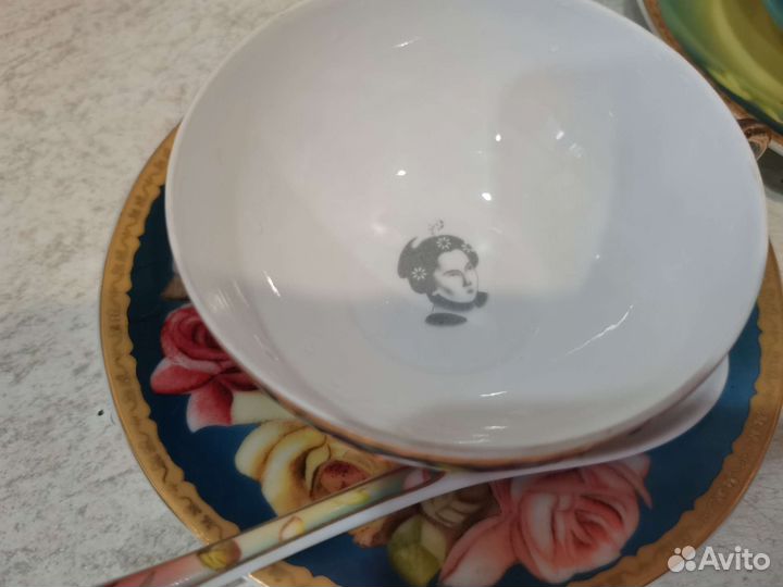 Чашка с блюдцем