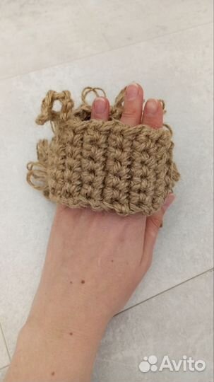 Мочалка из джута