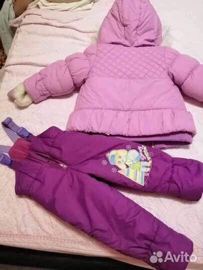 Новый зимний костюм для девочки