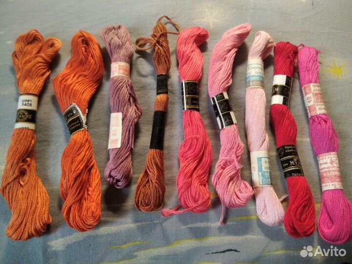 Нитки мулине