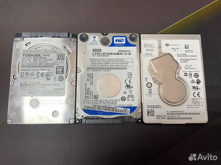 Hdd 1 tb 500gb