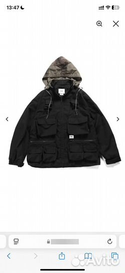 Куртка wtaps 19SS Modular Jacket Black