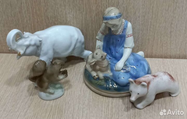 Фарфоровые статуэтки СССР