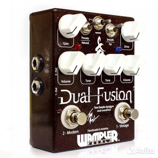 Wampler Pedals dual fusion Педаль овердрайв
