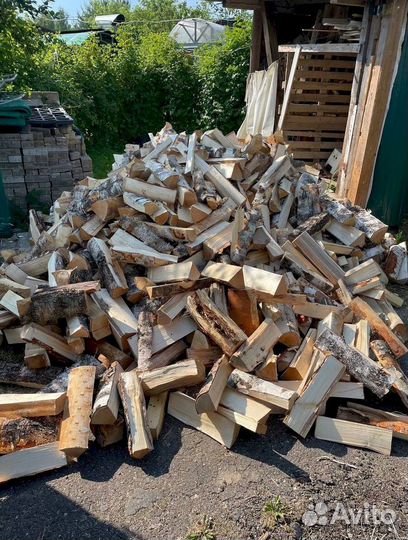 Дрова березовые колотые