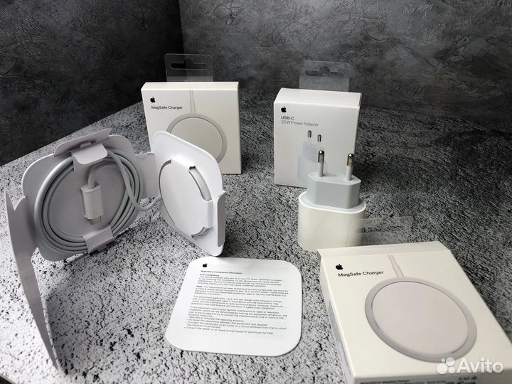 Беспроводная зарядка Magsafe+ блок зарядки 20w