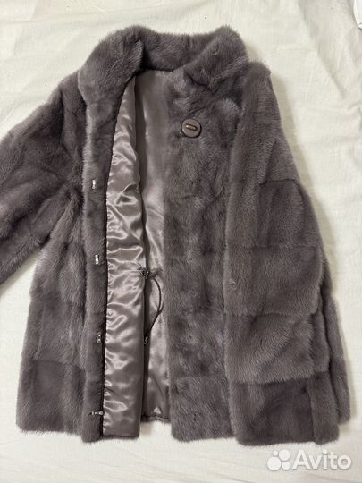 Шуба из норки размер 48-50