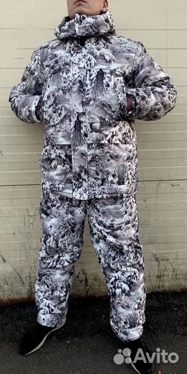 Костюм горка белый лес