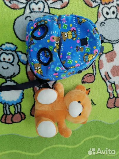 Рюкзак детский + игрушка