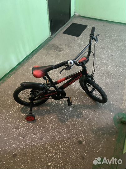 Велосипед 2 и 4-колесный TimeJump 16 дюймов