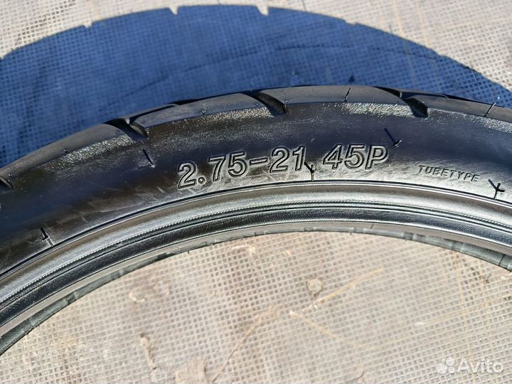 Продам комплект мотошин Trailwinner GP-210F 120/80