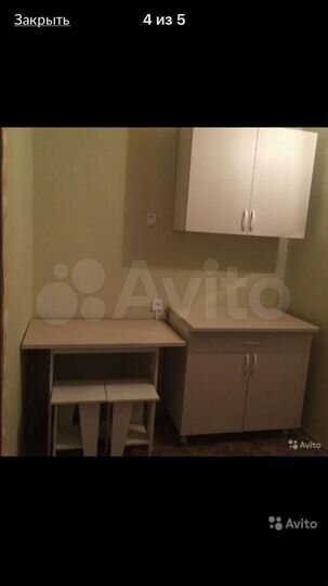 Комната 17 м² в 1-к., 4/5 эт.