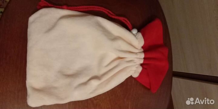 Мешок для новогоднего подарка. Игрушка