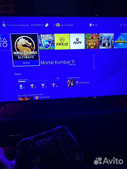 Sony PS4 Fat+50 игр