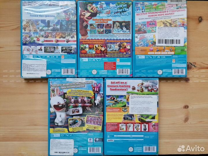Игры Mario, Donkey Kong и др. (Wii U) - новые