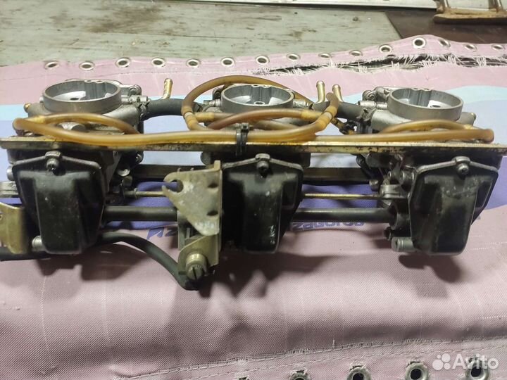 Блок карбюраторов для снегохода Yamaha V- max 700