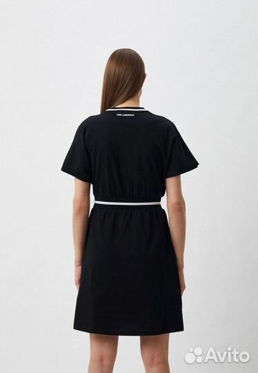 XS,S,M,L Новое платье футболка karl lagerfeld ориг