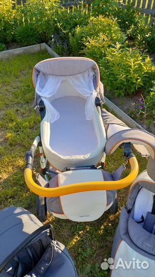 Коляска 3 в 1 bebe mobile