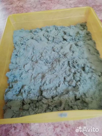 Кинетический песок с песочницей