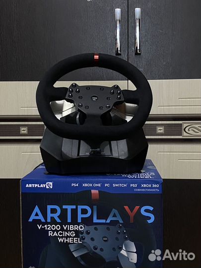Игровой руль artplays v-1200