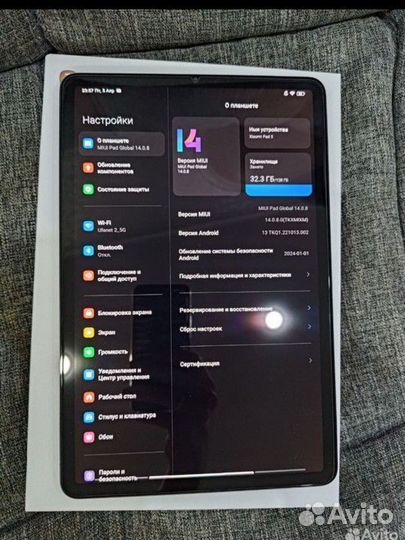 Планшет xiaomi mi pad 5 6 128