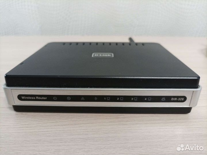 Wi-Fi роутер D-Link Dir-320 на запчасти, нерабочий