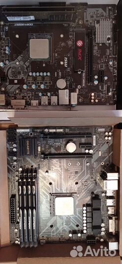 Athlon 3000g 2шт ddr4 16gb +8gb