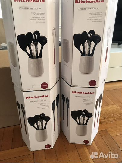 KitchenAid набор половников и лопаток 6 предметов