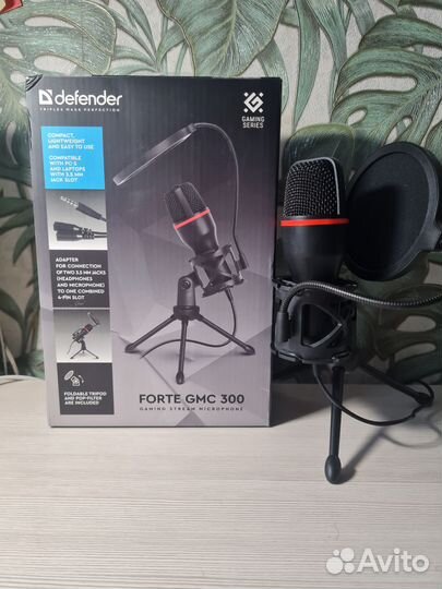 Микрофон для стримов и игр forte GMC 300