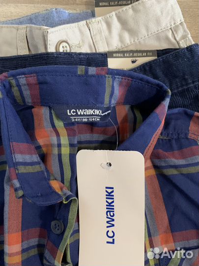 Рубашка и брюки для мальчика 104-110