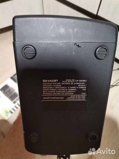 Музыкальный центр sharp cd Q8