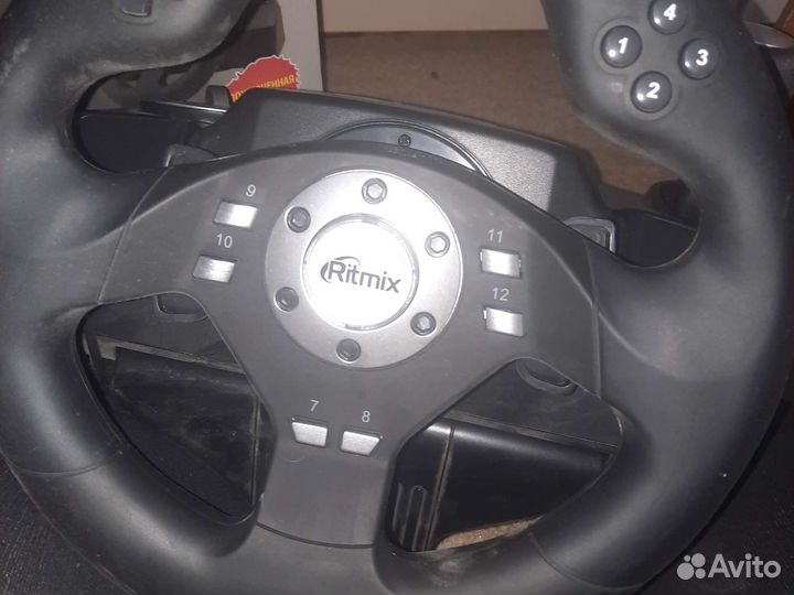 Игровой руль Ritmix