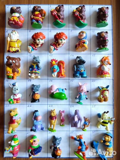 Ландрин, киндер и др