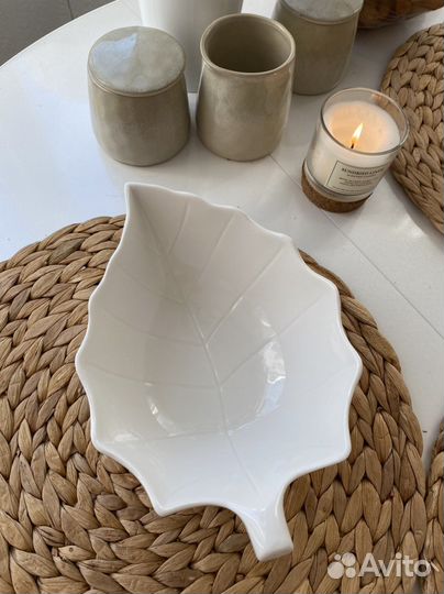 Салатник листочек