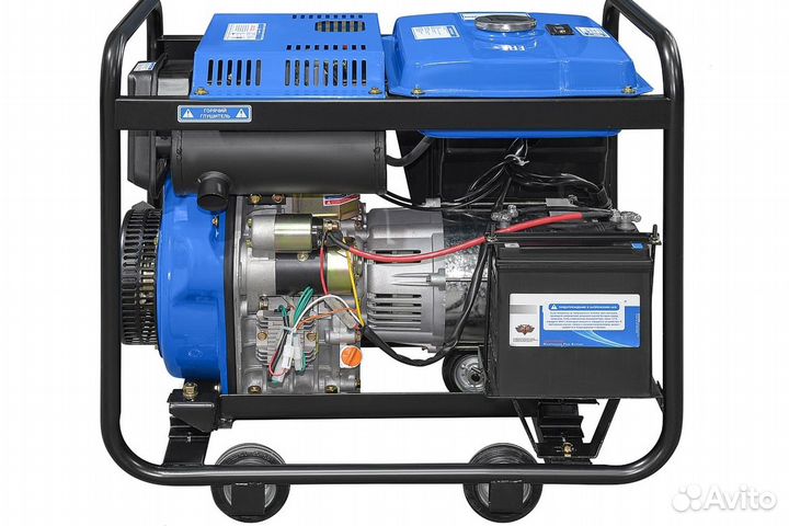 Дизельный генератор 6 кВт 3х фазный