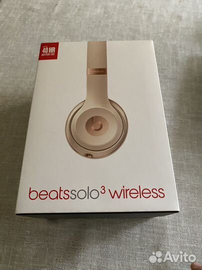 Беспроводные наушники beats solo 3