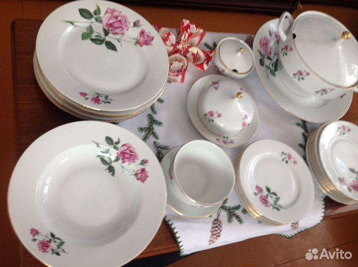 Сервиз столовый Чехословакия ретро 70г