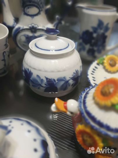 Чайный сервиз гжель