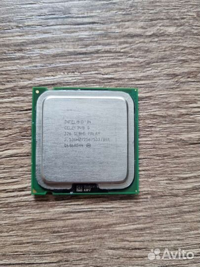 Процессор Intel 04 celeron/Intel 06 pentium
