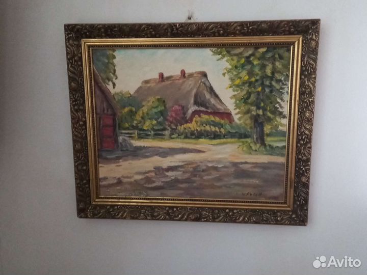 Старинные картины - холст, масло и другие