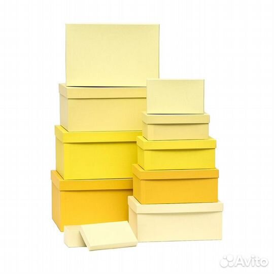 Набор коробок 10 в 1 'Нарцисс', 31 х 20 х 13-12 х