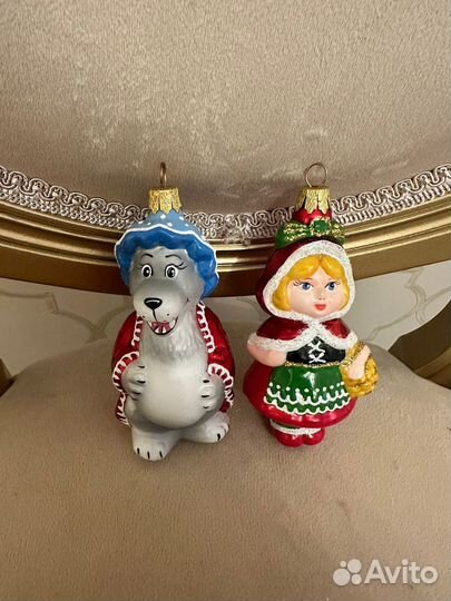 Елочные игрушки фирма Элита (Красная шапочка)