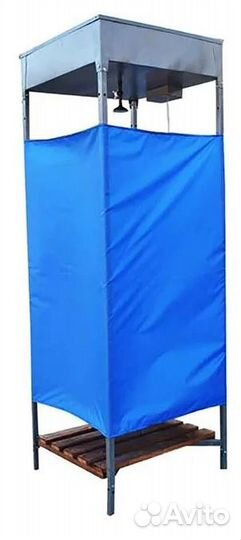 Душ дачный с подогревом объем бака 128 л