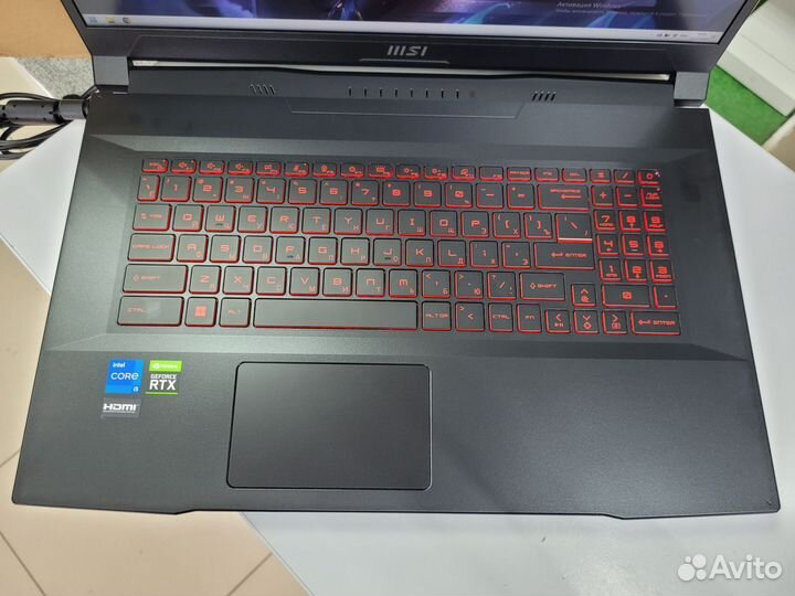 Игровой MSI i5-12450H RTX 3050 4GB 16GB DDR4