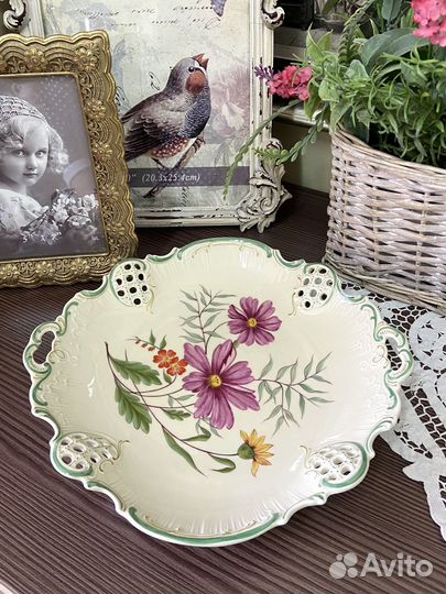 Антикварное блюдо Rozenthal 1901-1933 г