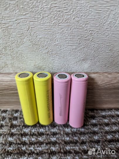 Аккумуляторы LG Li-Ion 18650 3.7V