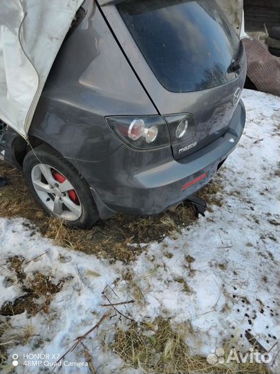 Дверь багажника мазда аксела